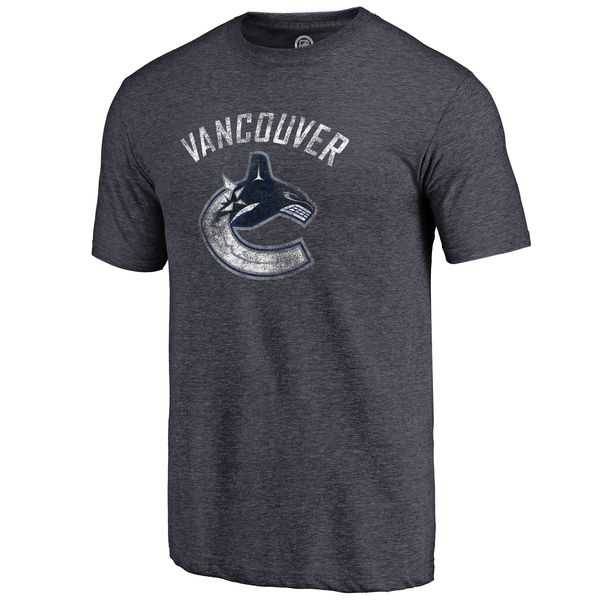 Men's Vancouver Canucks Distressed Team Primary Logo Tri Blend T-Shirt Navy FengYun,We sell and wholesale Men's Vancouver Canucks Distressed Team Primary Logo Tri Blend T-Shirt Navy FengYun on line form chian!